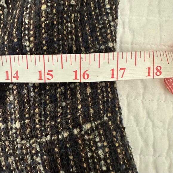 COLDWATER CREEK Womens Jacket Half Sleeve Tweed Career Travel Minimalist | P8 - Picture 8 of 9